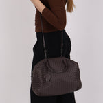 Bottega Veneta Intrecciato Boston Bag