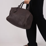 Bottega Veneta Intrecciato Boston Bag