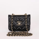 Chanel Trendy CC Cardholder on Chain Black Lambskin 2021 CGHW