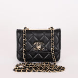 Chanel Trendy CC Cardholder on Chain Black Lambskin 2021 CGHW