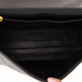 Chanel Kelly Top Handle Black Caviar 24K GP