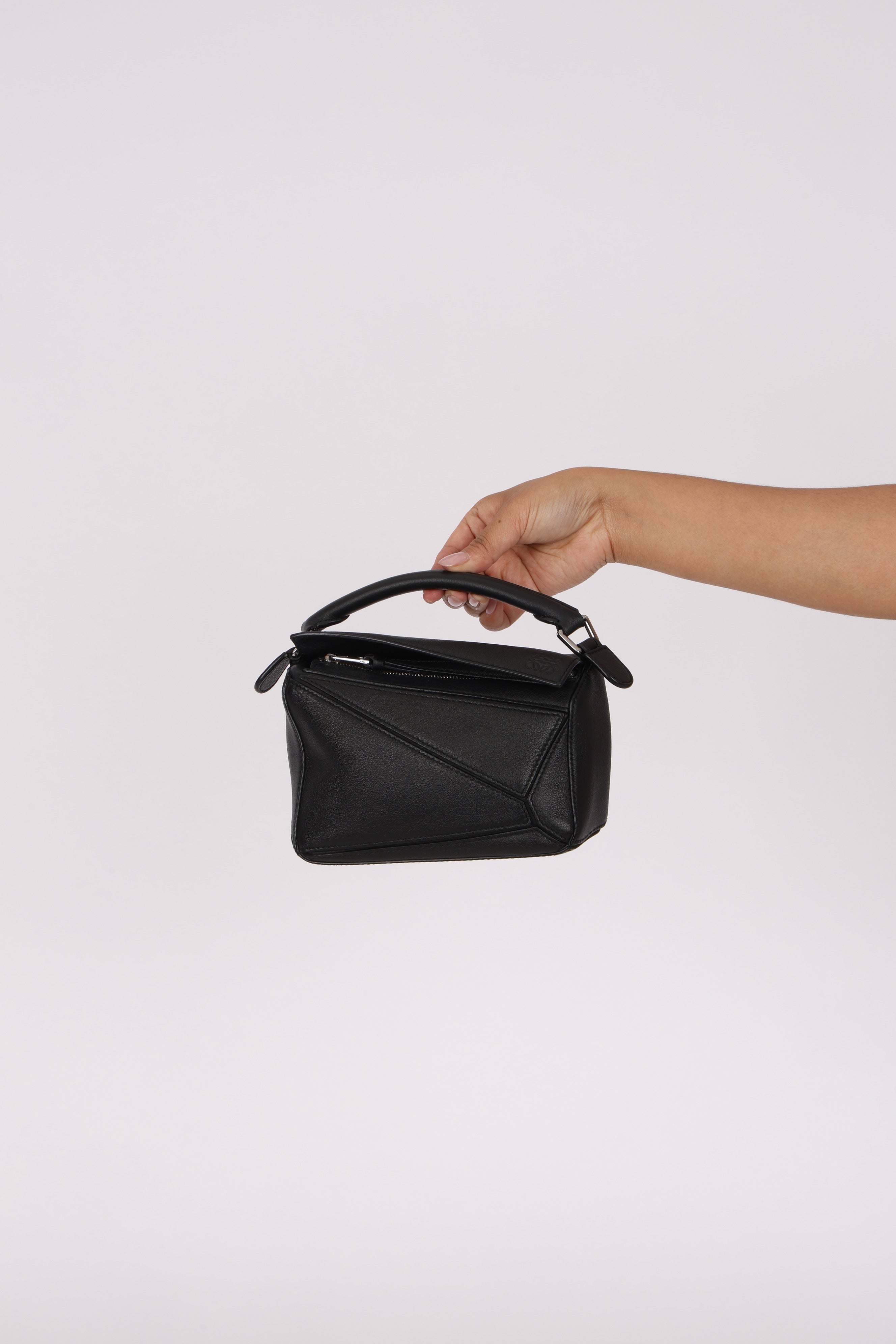 Loewe Mini Puzzle Bag Black