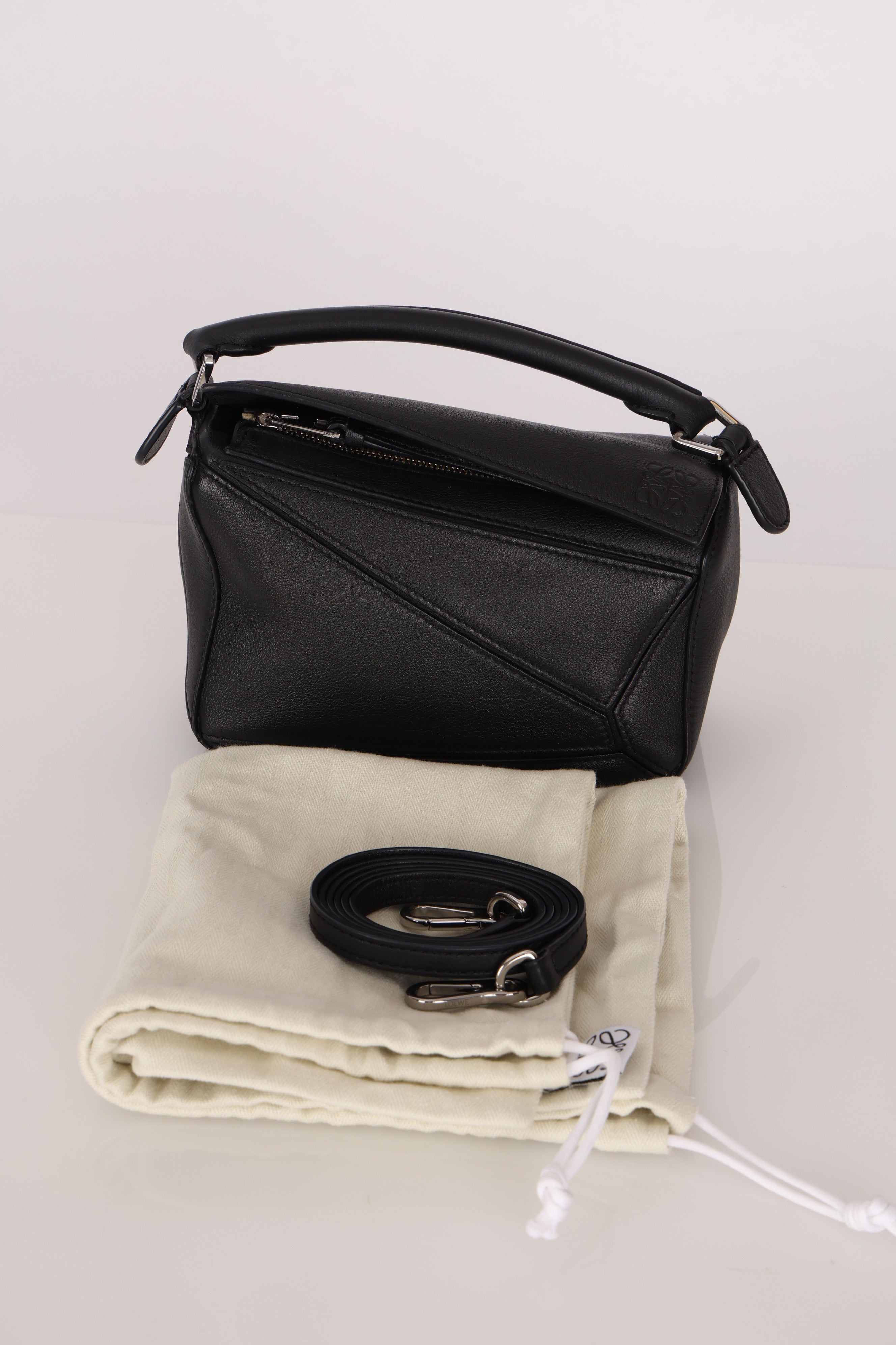 Loewe Mini Puzzle Bag Black