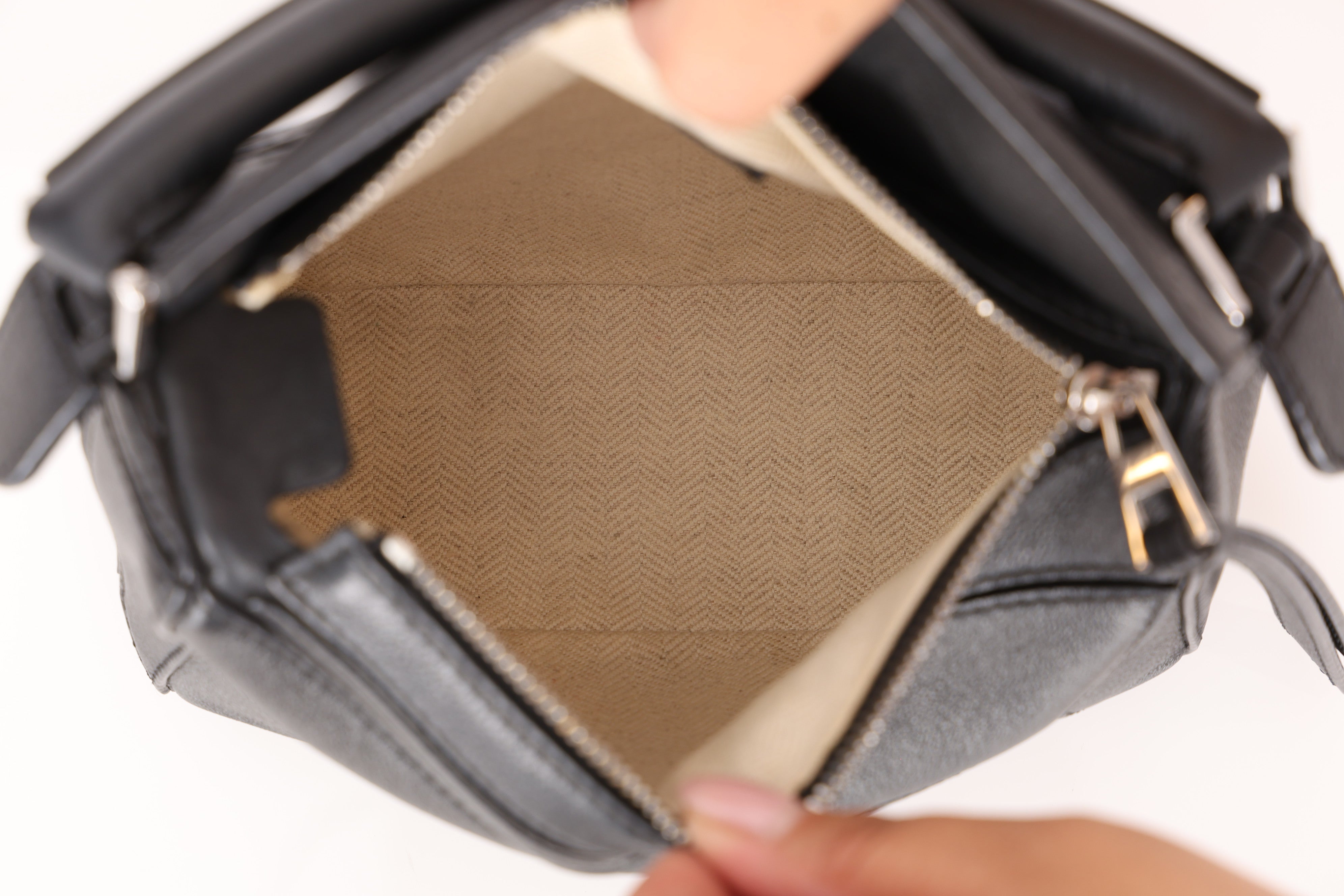 Loewe Mini Puzzle Bag Black