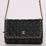 Chanel Chain Around Wallet on Chain Black Lambskin AGHW