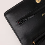 Chanel Chain Around Wallet on Chain Black Lambskin AGHW