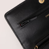 Chanel Chain Around Wallet on Chain Black Lambskin AGHW
