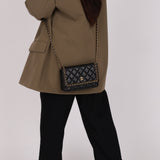 Chanel Chain Around Wallet on Chain Black Lambskin AGHW