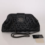 Chanel Chic Knot Clutch Black Lambskin RHW