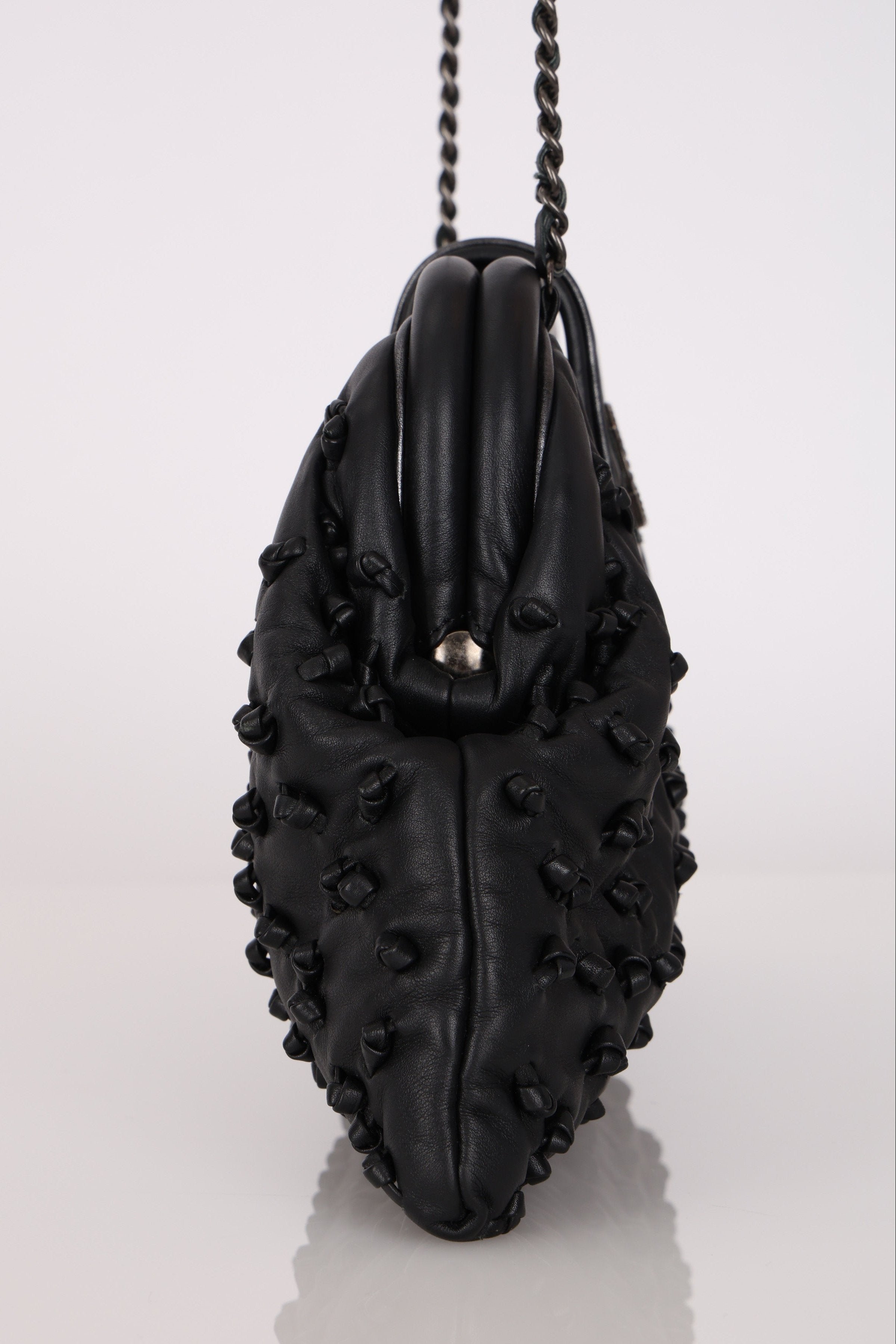 Chanel Chic Knot Clutch Black Lambskin RHW