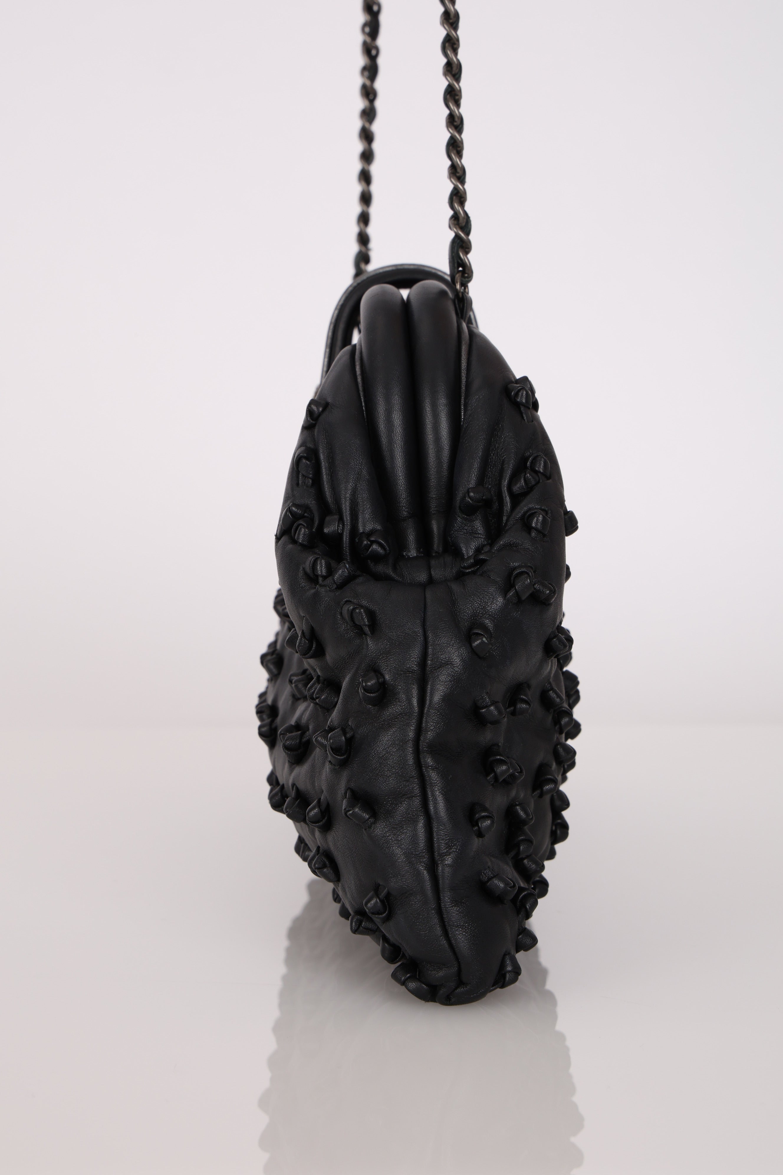 Chanel Chic Knot Clutch Black Lambskin RHW