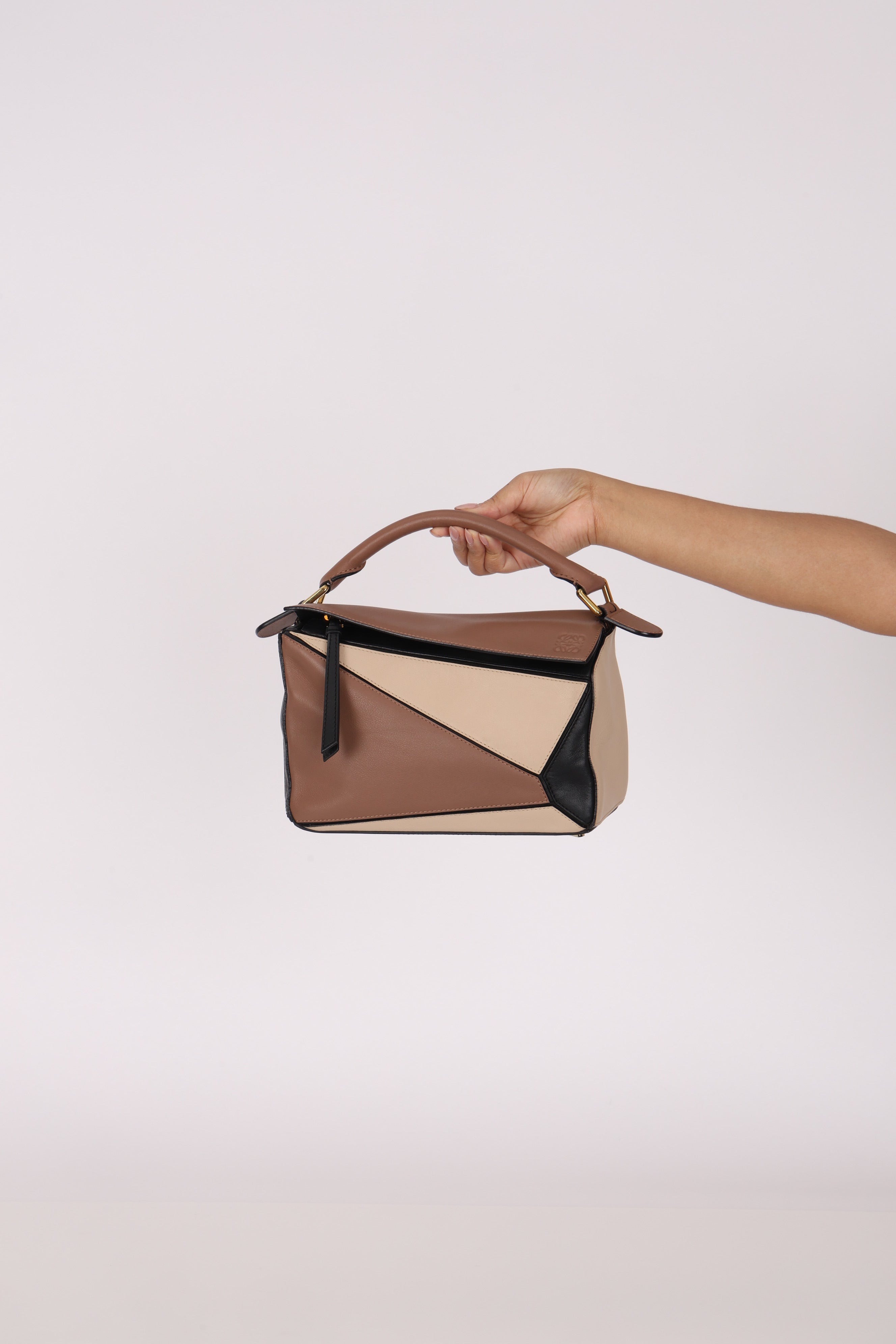 Loewe Small Tricolor Puzzle Bag