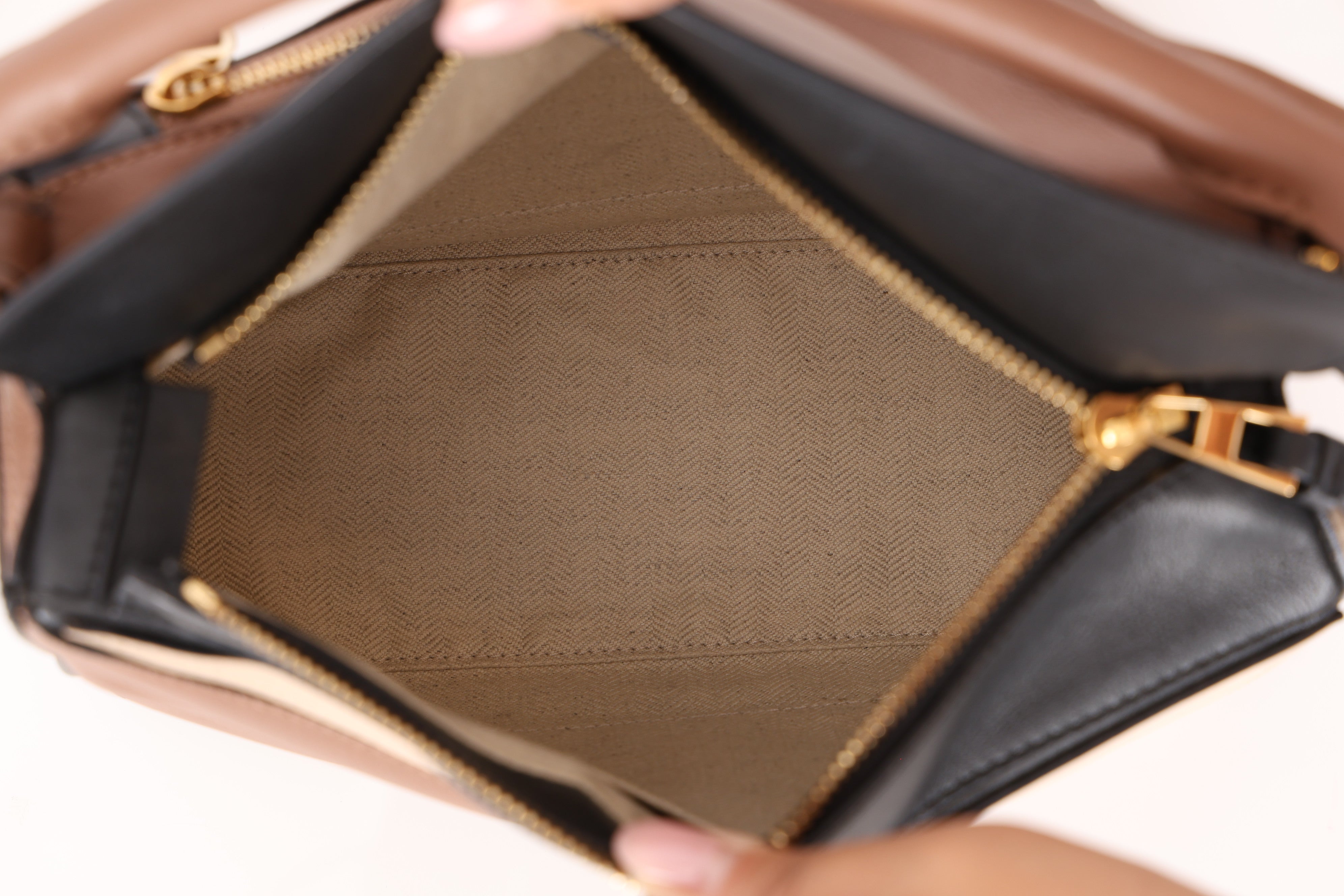 Loewe Small Tricolor Puzzle Bag