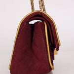 Chanel 2.55 Reissue Double Flap Burgundy Suede AGHW