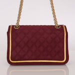 Chanel 2.55 Reissue Double Flap Burgundy Suede AGHW