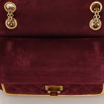 Chanel 2.55 Reissue Double Flap Burgundy Suede AGHW