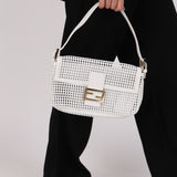 Rare Fendi White Woven Baguette 2008 (NEEDS MORE PICS)