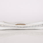 Fendi White Woven Baguette