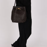 Bottega Veneta Small Intrecciato Andiamo Bucket Bag