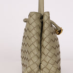Bottega Veneta Small Intrecciato Andiamo Bag Travertine