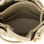Bottega Veneta Small Intrecciato Andiamo Bag Travertine