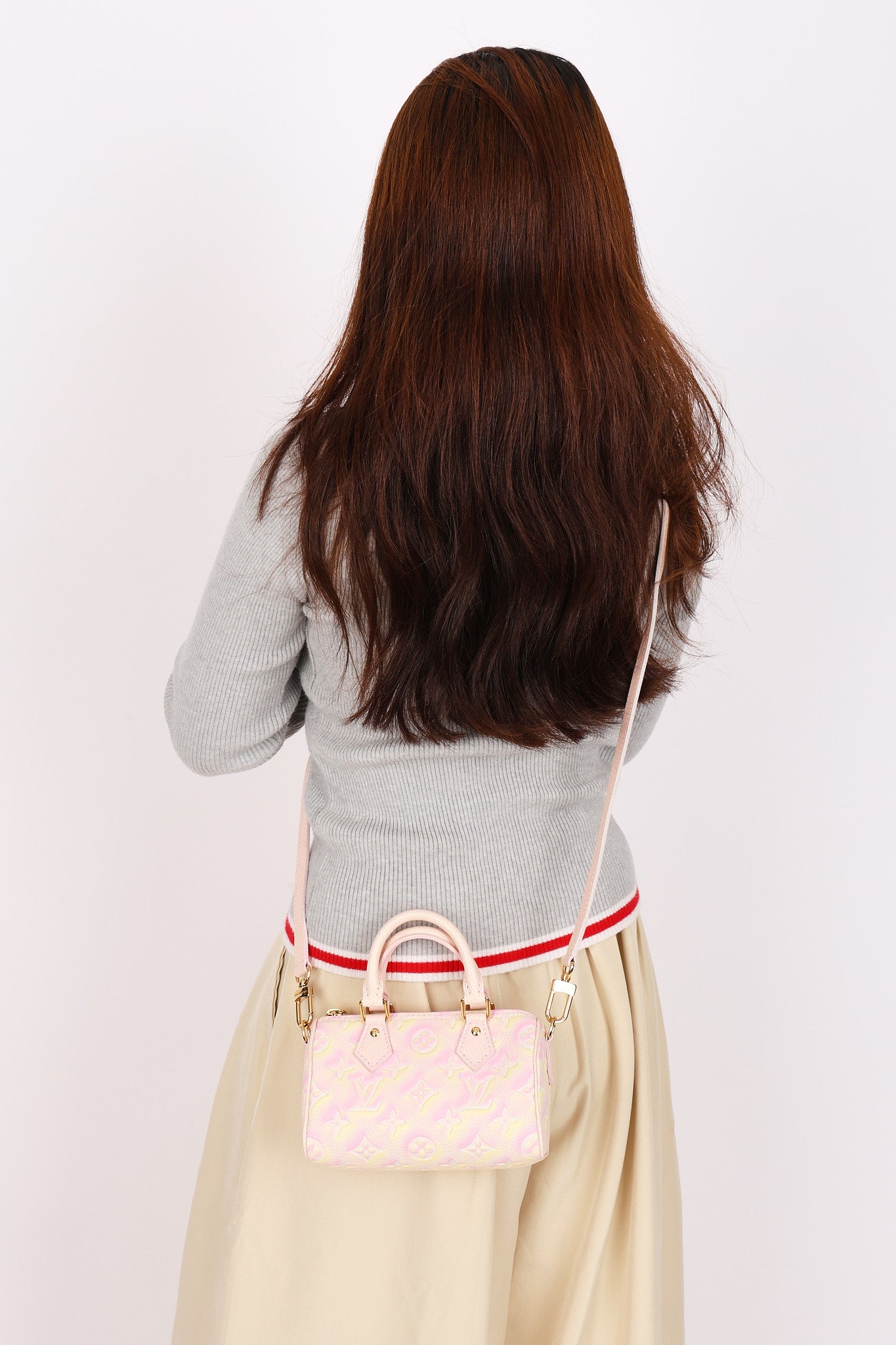 Limited Edition Louis Vuitton Monogram 'Stardust' Empreinte Nano Speedy 2022