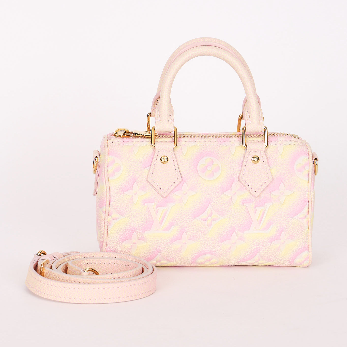 Limited Edition Louis Vuitton Monogram 'Stardust' Empreinte Nano Speedy 2022