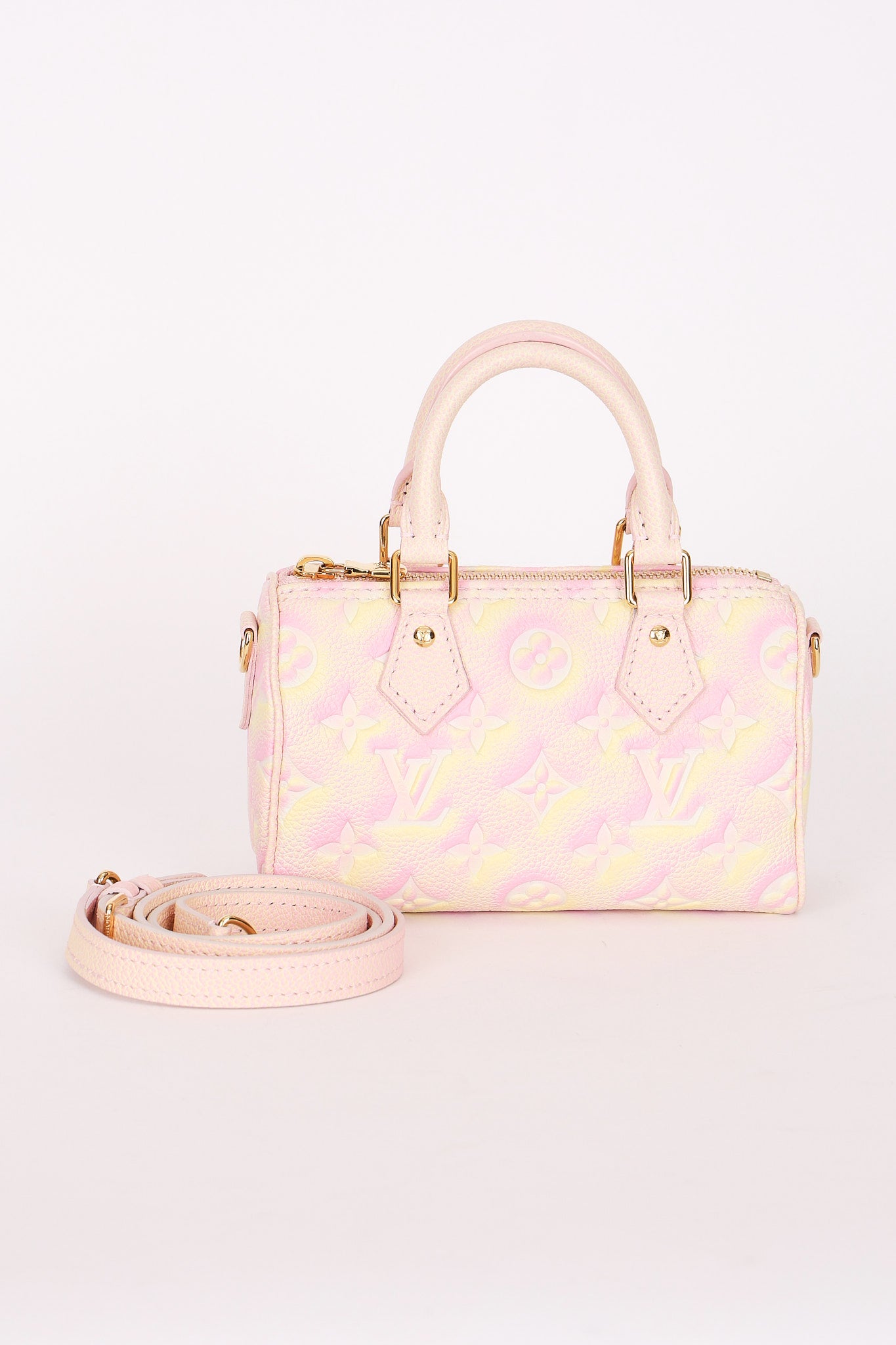Limited Edition Louis Vuitton Monogram 'Stardust' Empreinte Nano Speedy 2022