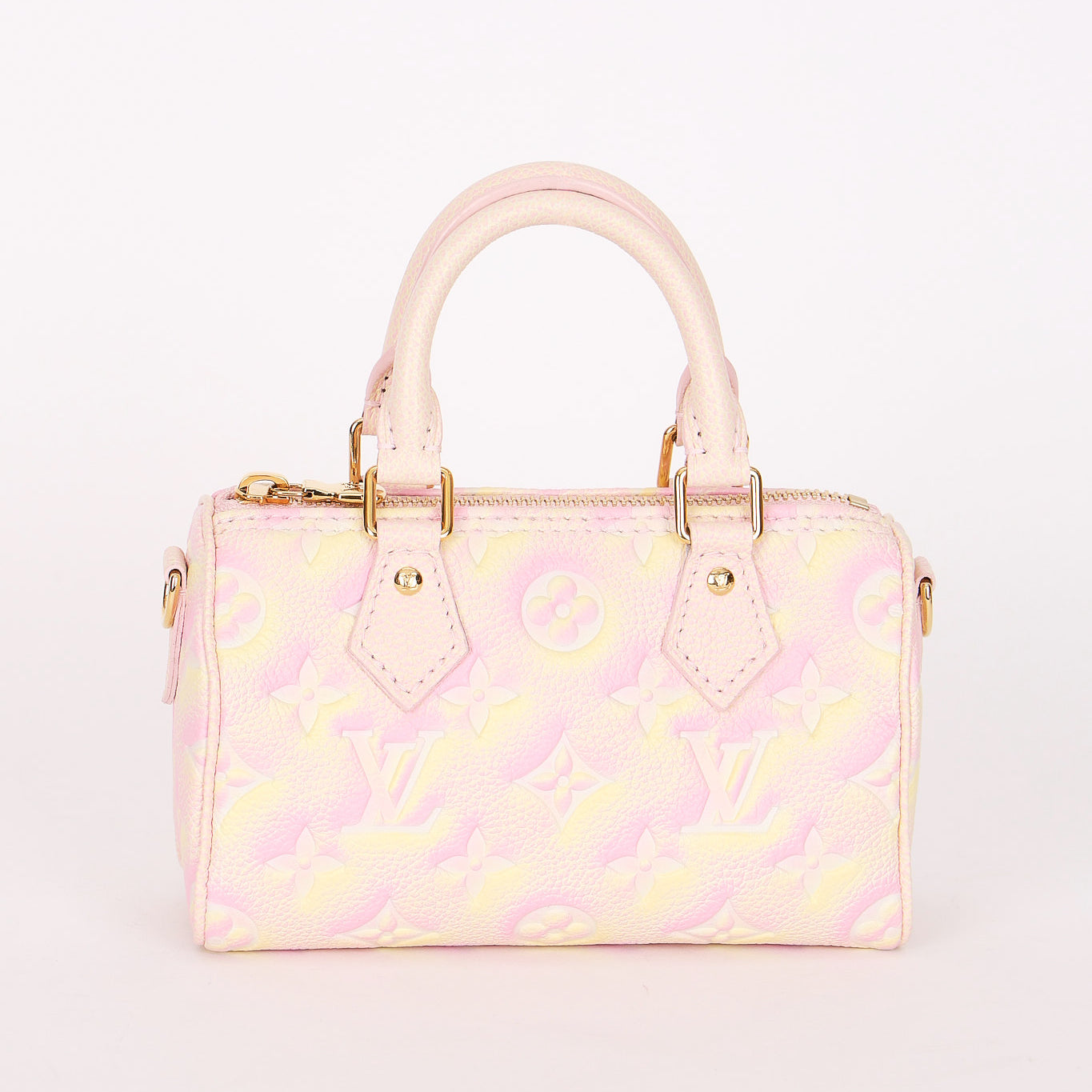 Limited Edition Louis Vuitton Monogram 'Stardust' Empreinte Nano Speedy 2022