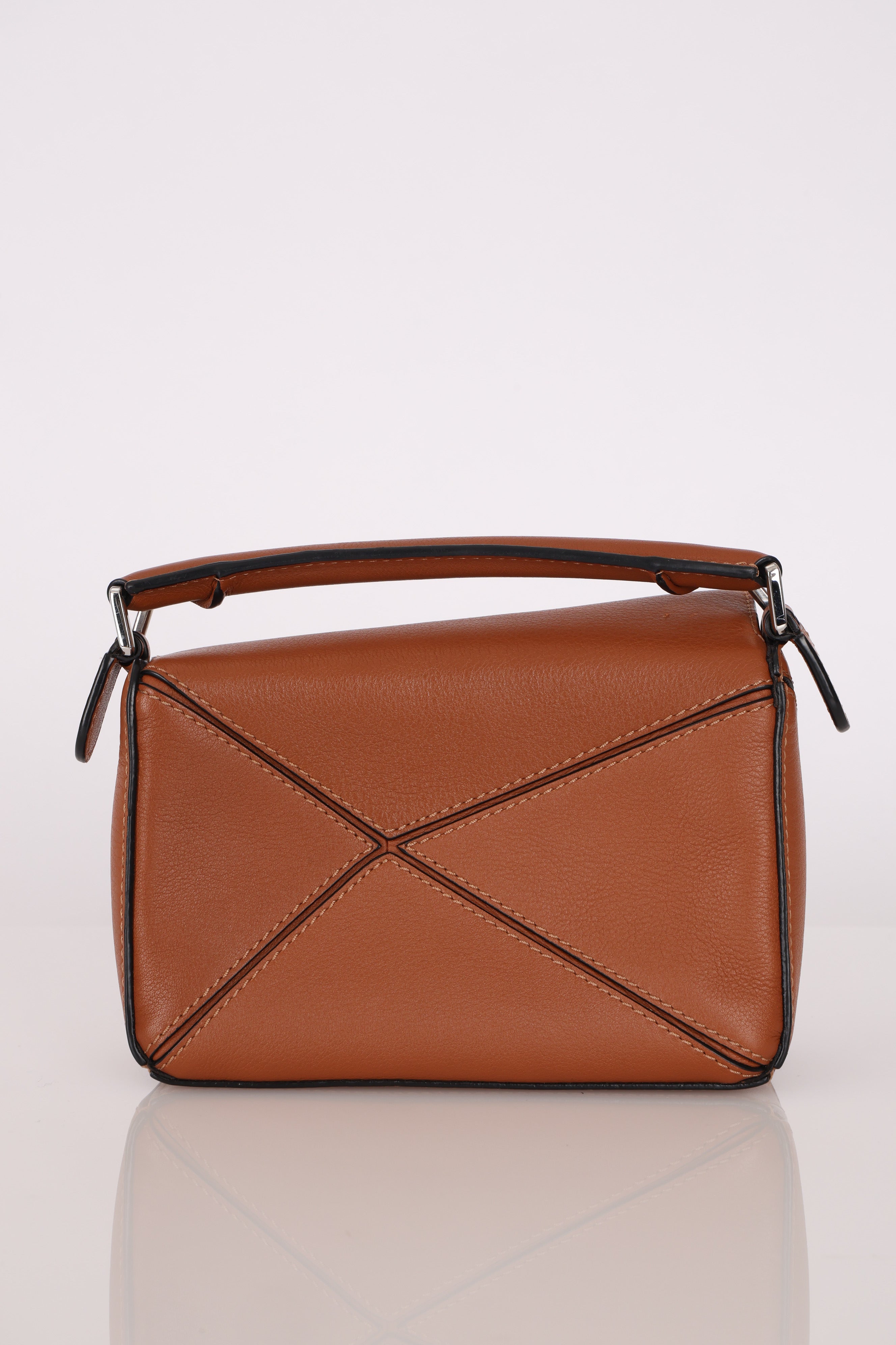 Loewe Mini Puzzle Bag Cognac