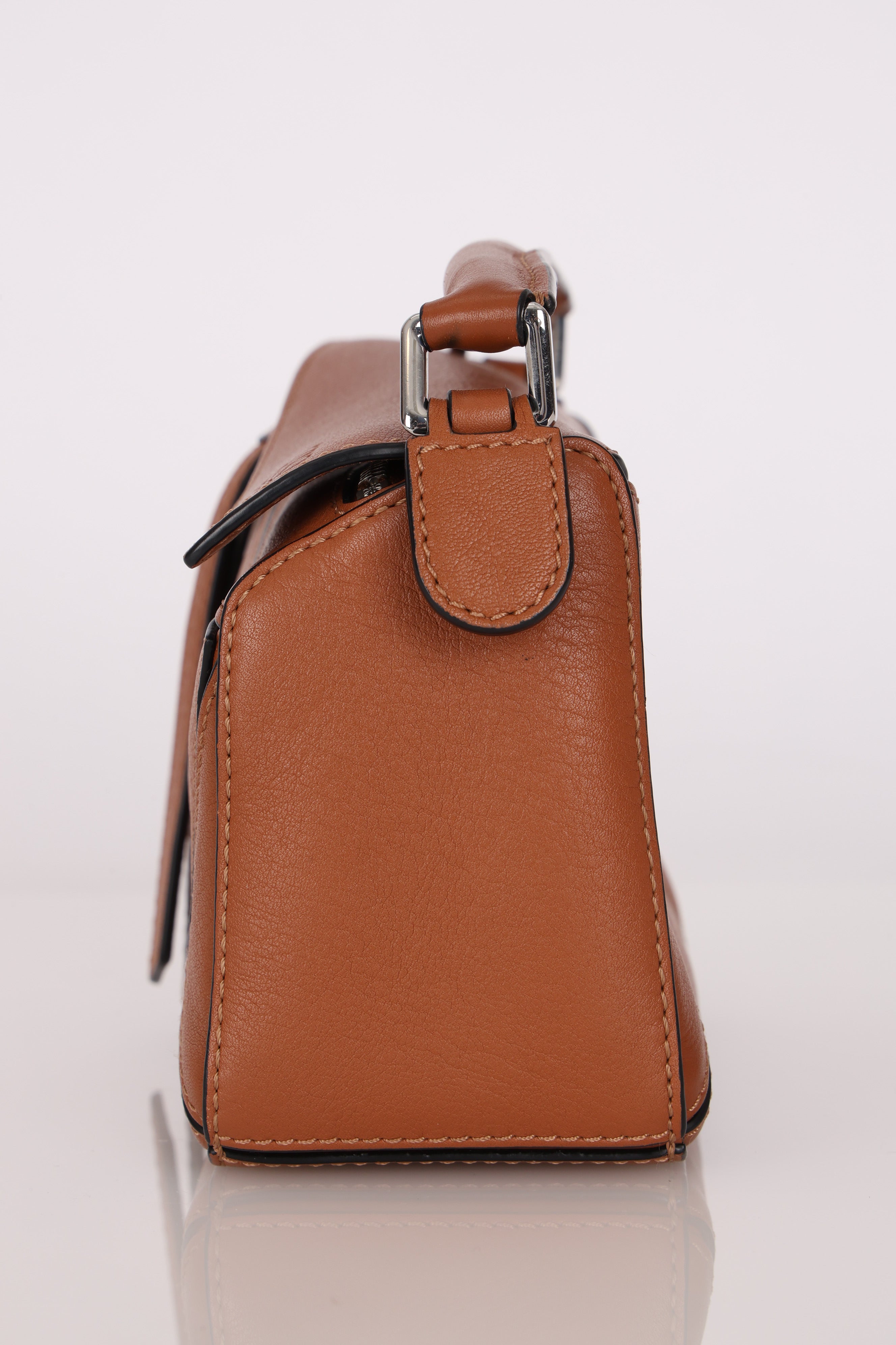 Loewe Mini Puzzle Bag Cognac