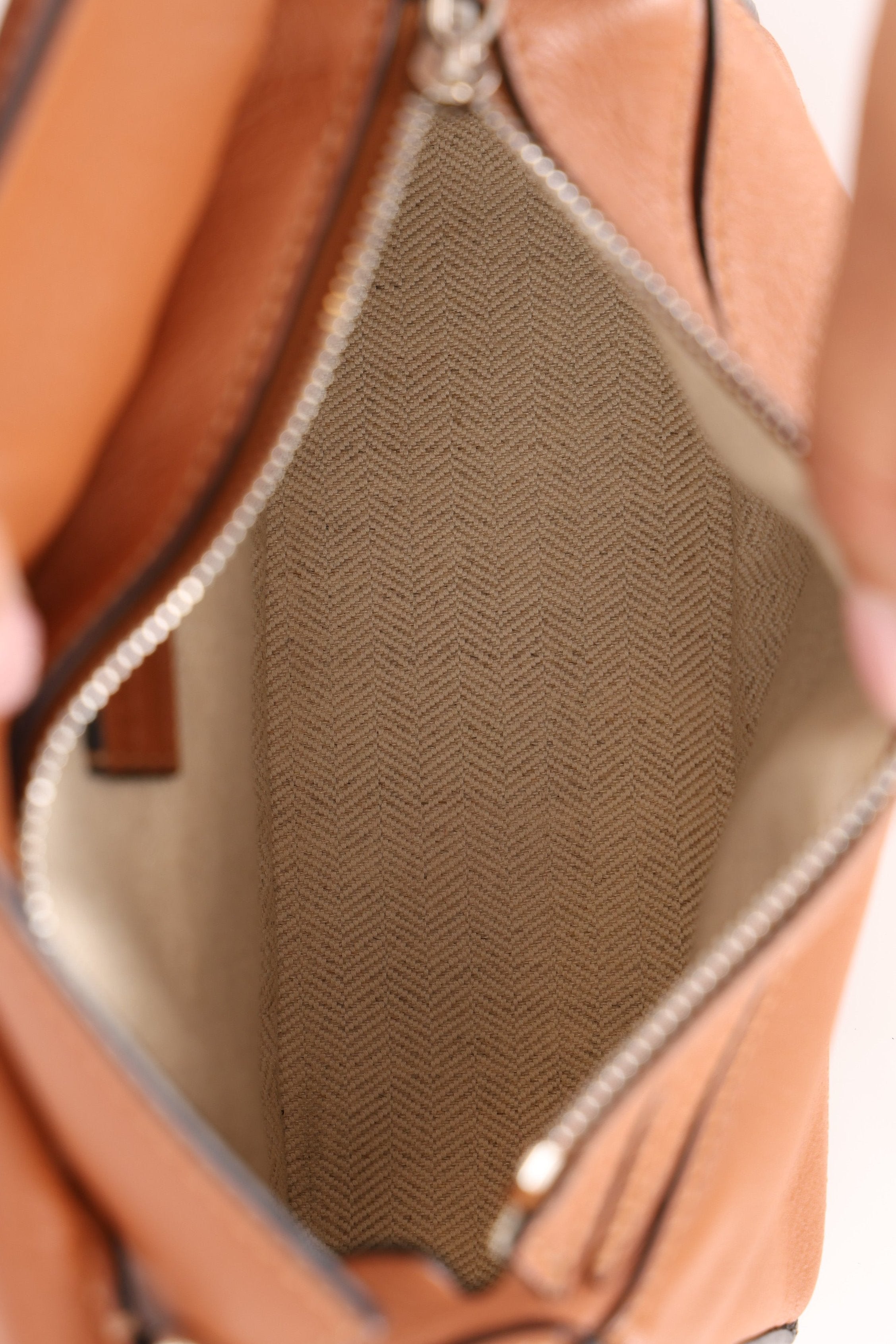 Loewe Mini Puzzle Bag Cognac