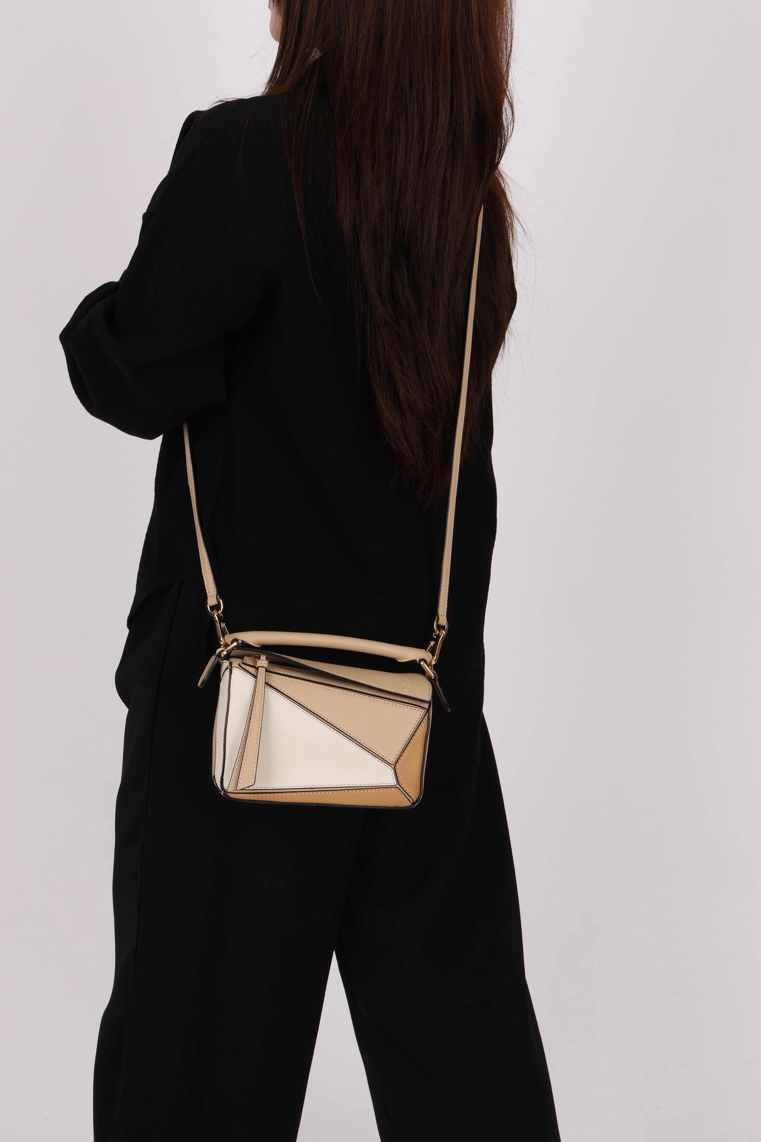 Loewe Tricolor Mini Puzzle Bag (DONE)