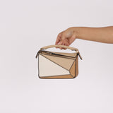 Loewe Tricolor Mini Puzzle Bag