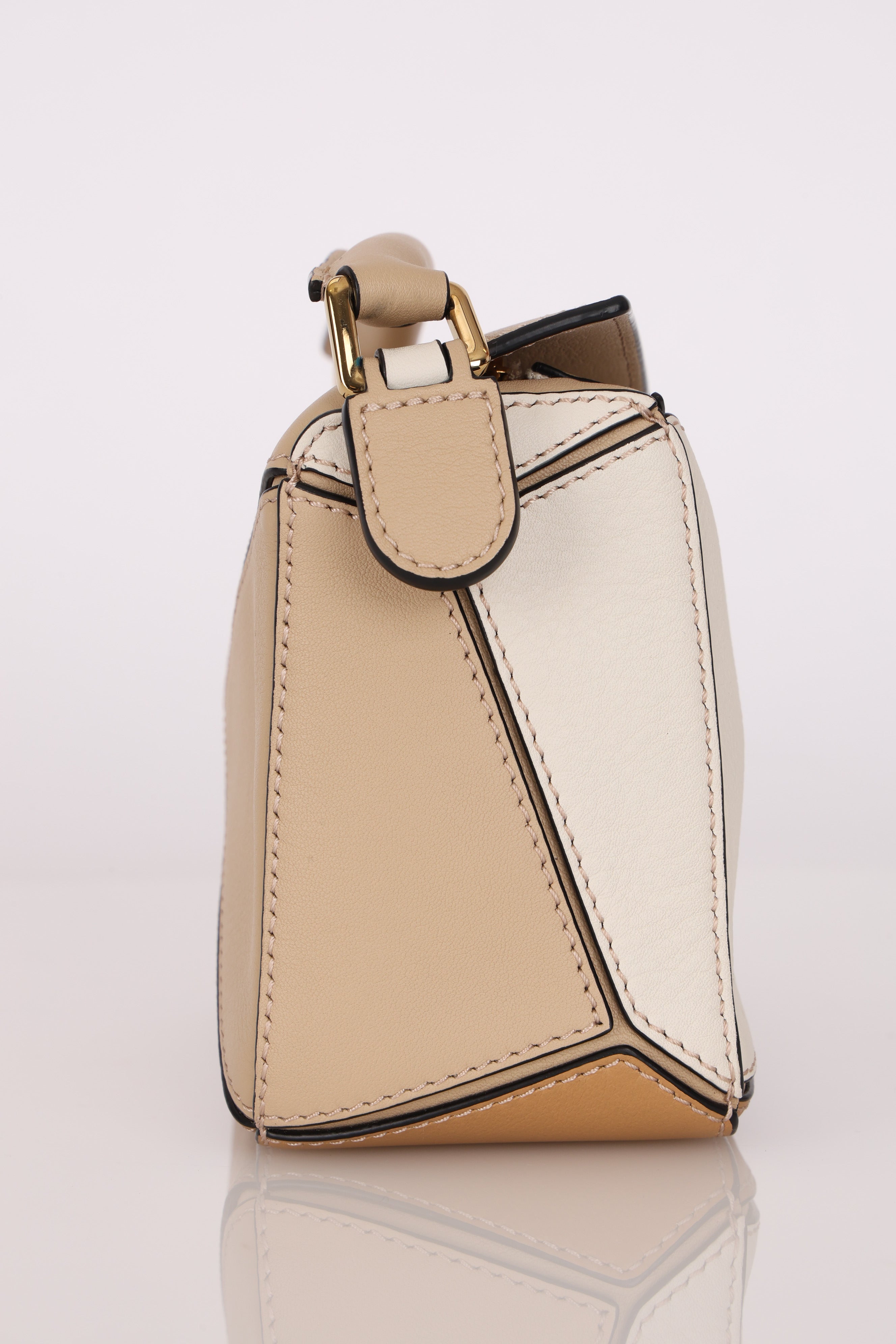 Loewe Tricolor Mini Puzzle Bag