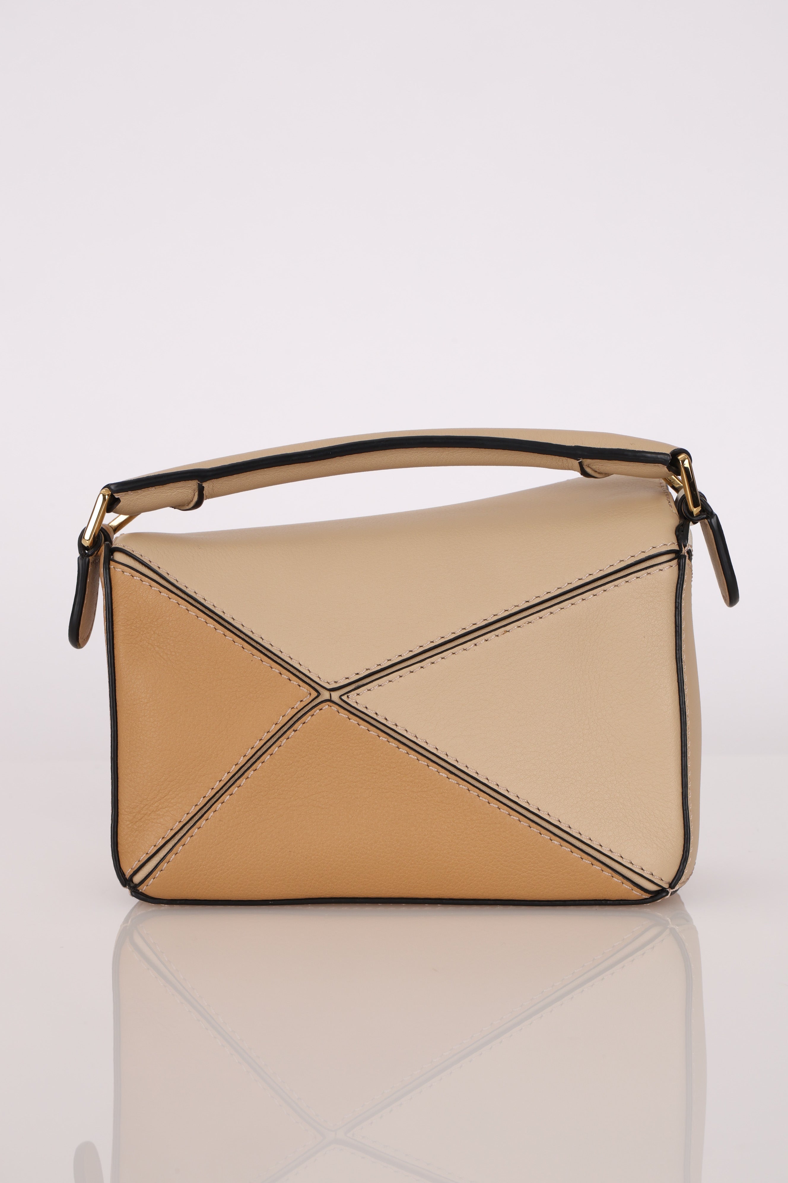 Loewe Tricolor Mini Puzzle Bag