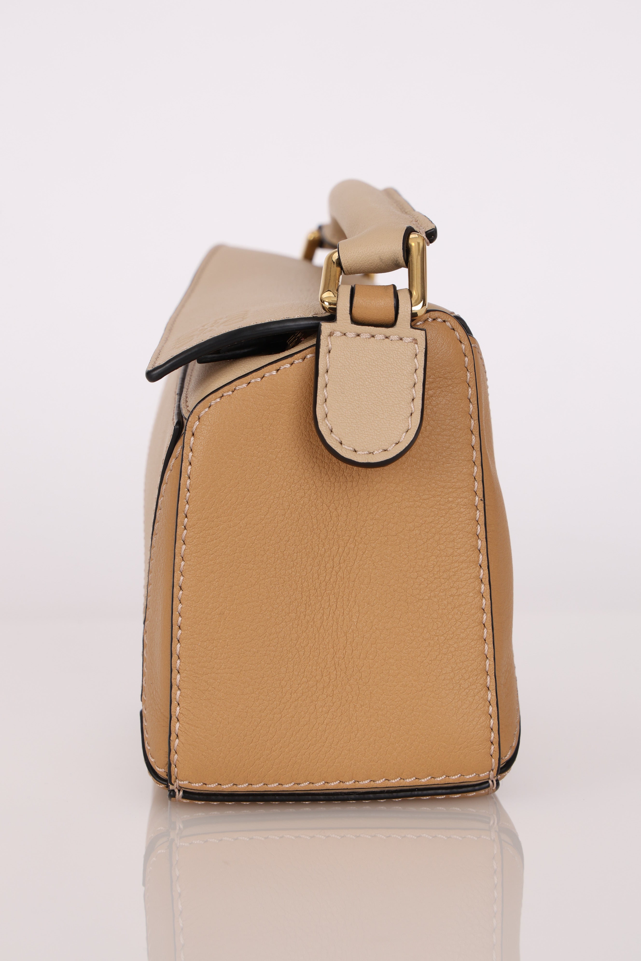 Loewe Tricolor Mini Puzzle Bag