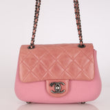 Chanel Paris Salzburg Mini Flap Pink Calfskin and Felt RHW