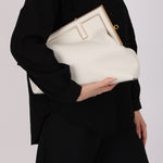 Fendi Large First Clutch Blanc (DONE)