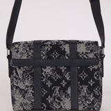 Louis Vuitton Monogram Denim Tapestry Trunk Messenger