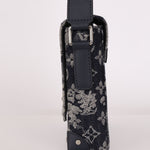 Louis Vuitton Monogram Denim Tapestry Trunk Messenger