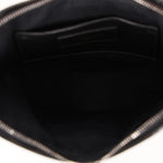 Yves Saint Laurent Heart Patent Croc Embossed Clutch