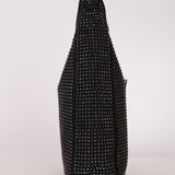 Yves Saint Laurent Medium Le 5 À 7 Studded Canvas Hobo