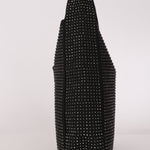 Yves Saint Laurent Medium Le 5 À 7 Studded Canvas Hobo