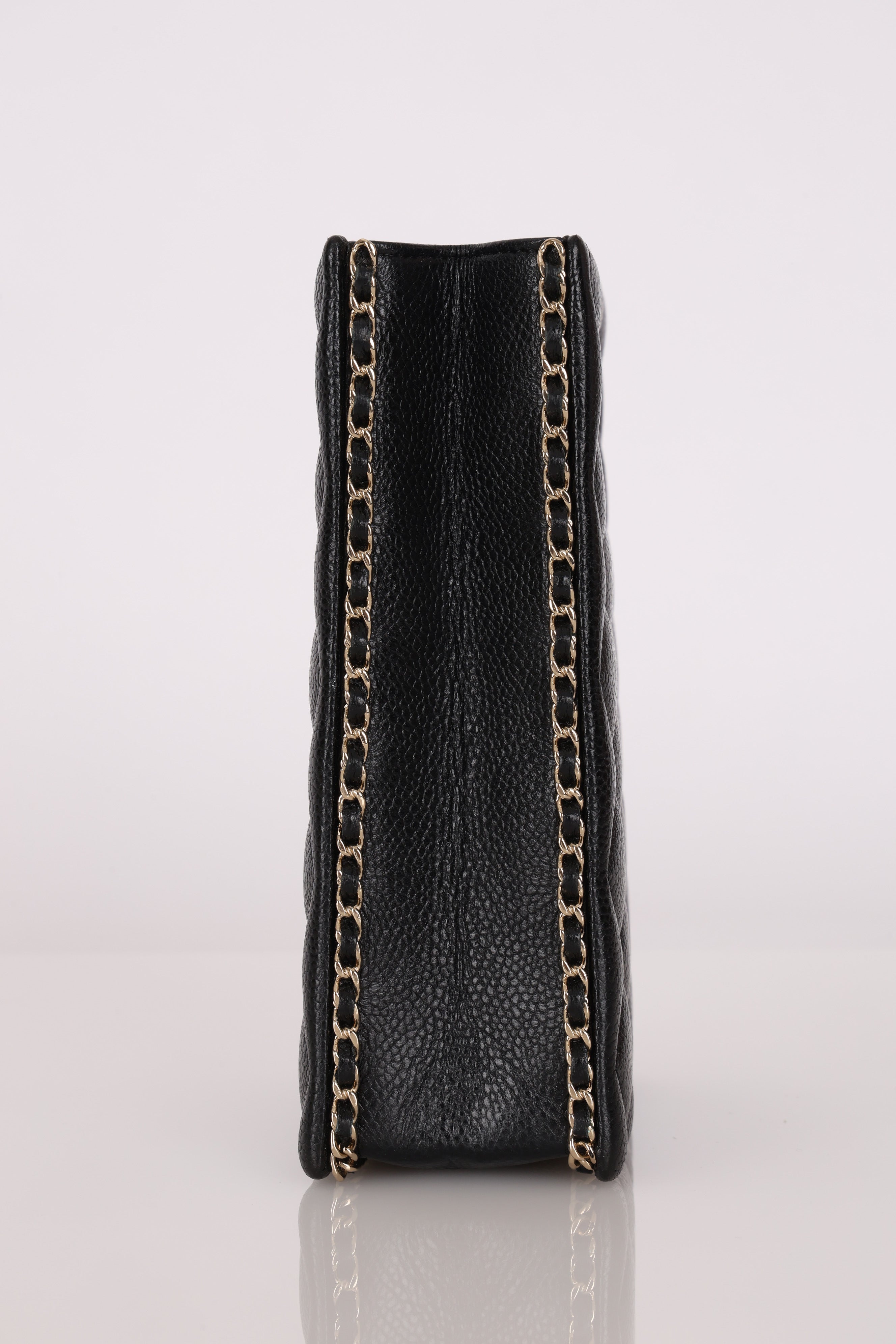 Chanel Evening Box Bag Black Caviar CGHW