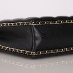 Chanel Evening Box Bag Black Caviar CGHW