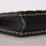 Chanel Evening Box Bag Black Caviar CGHW