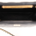 Chanel Evening Box Bag Black Caviar CGHW