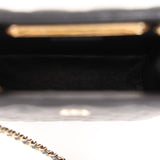 Chanel Evening Box Bag Black Caviar CGHW