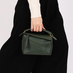 Loewe Mini Puzzle Edge Dark Green
